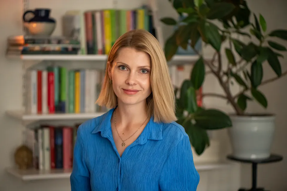 Natalia Taborska — psycholożka i psychoterapeutka Gestalt w gabinecie, Kraków